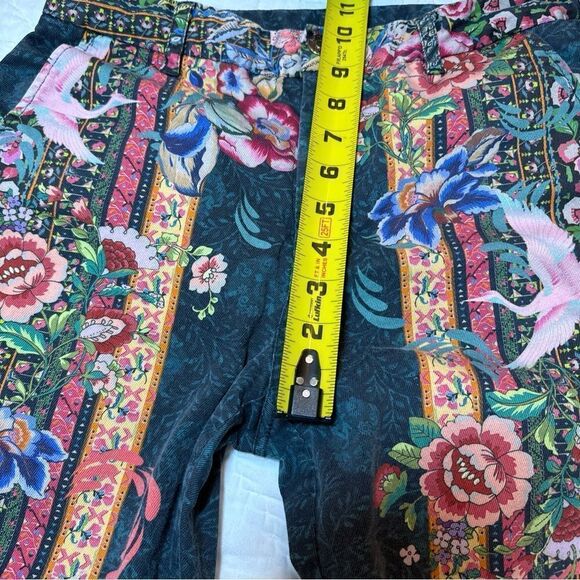 Johnny Was Aria Skies Multicolor Skinny Jeans Size 6 - Picture 7 of 13
